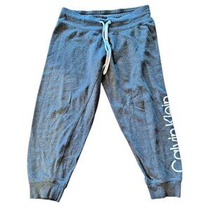 Calvin Klein Performance Ankle Joggers‎ Women's Gray Drawstring Large